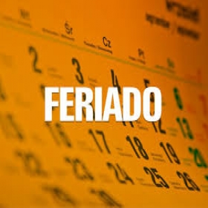 Feriado 26 & 27 de maio de 2016