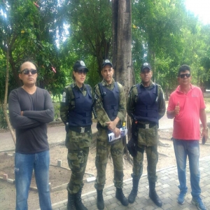 Visita aos postos da Inspetoria de Proteo Ambiental GM de Fortaleza.