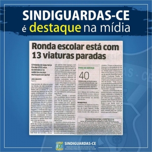 13 viaturas paradas e insegurana aumenta nas reas escolares de Fortaleza.