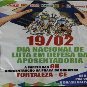 DIA NACIONAL DE LUTA EM DEFESA DA APOSENTADORIA.