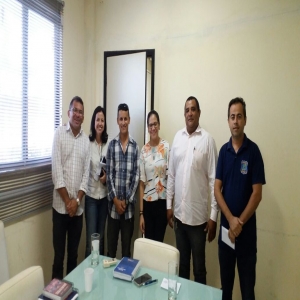 Reunio com chefe de gabinete de Caucaia.